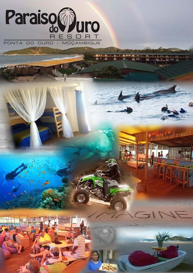Paraiso do Ouro Beach Front Resort Budget Accommodation Ponta do Ouro Esterno foto